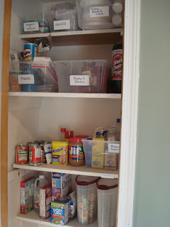 Organizing your pantry