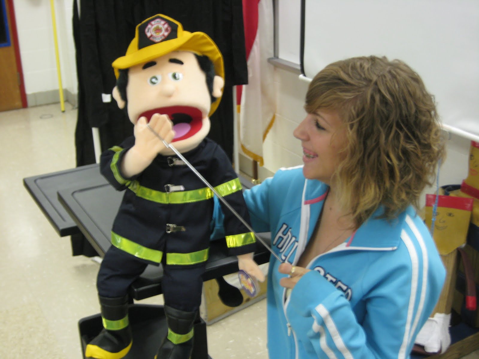 Concord High School Fire Academy CHSFA begins our Puppet Education Program