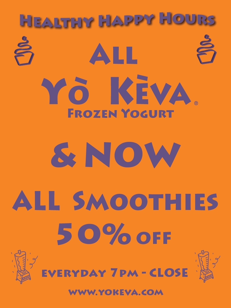 Keva Juice Happy Hour at Keva Juice