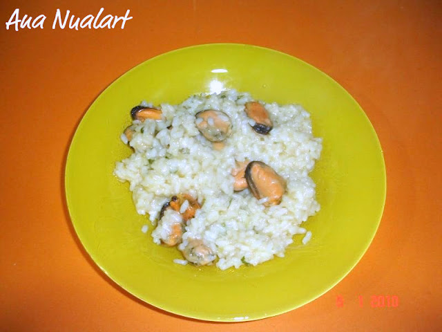 RISSOTO CON MEJILLONES 