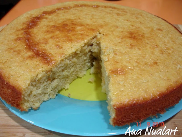  BIZCOCHO DE MELOCOTON Y ANIS 