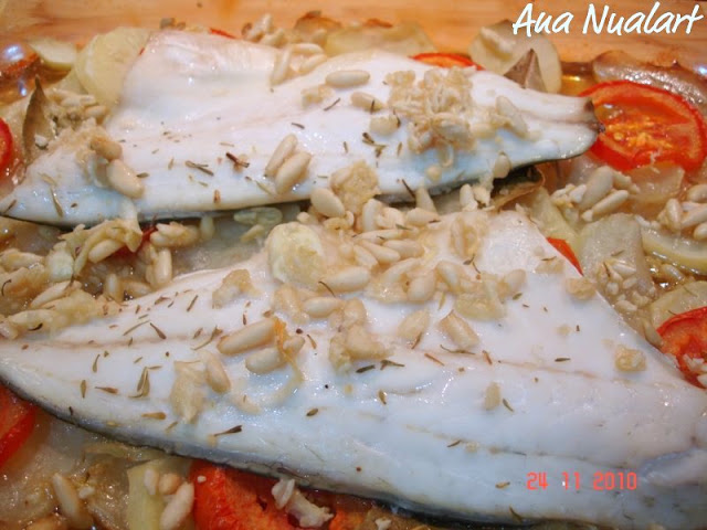  LUBINA AL HORNO 