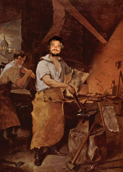 Leif at the Forge