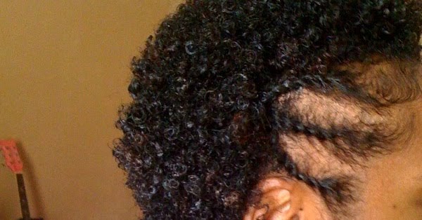 FYECURLS!: Hairstyle of the day: Done with my homemade mix!
