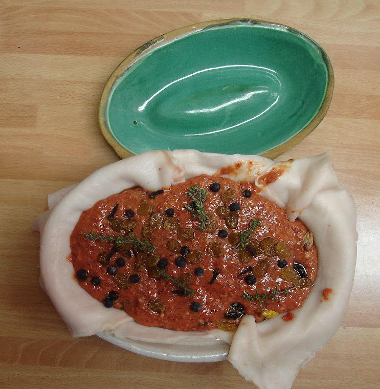 terrine de foies de volaille avant cuisson
