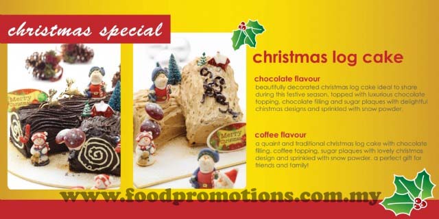 Food Street: Secret Recipe Christmas Log Cake