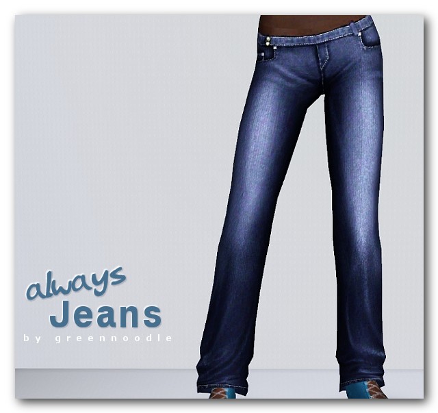 Imaginarium of Green: Always jeans