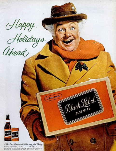Carling Black Label Beer 'Holiday Man' - 1960s