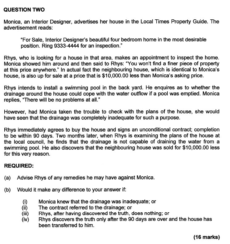 Commercial law essay