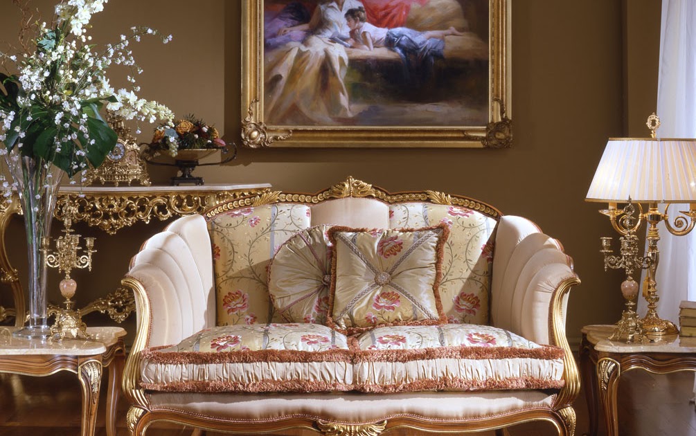 Antique & French Furniture : French Country Family Room Design