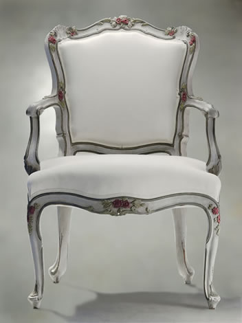 Antique Italian Venetian Cabriolet Chair | Luxury Classic French Furniture