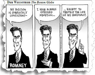 Any way the wind blows. Romney the flip flopper.