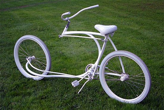 Bicicleta sem garfo Clearance