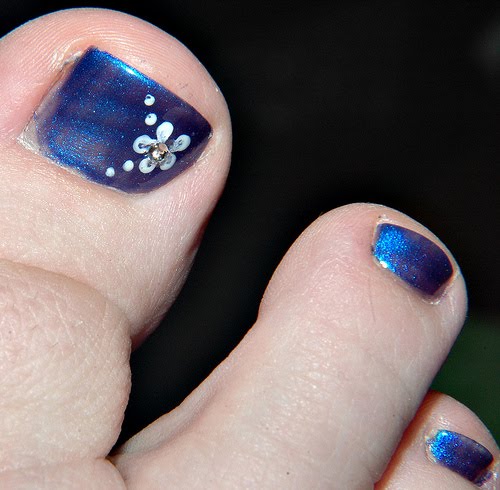 Simple Toe Nail Designs  Nail Art Mystery