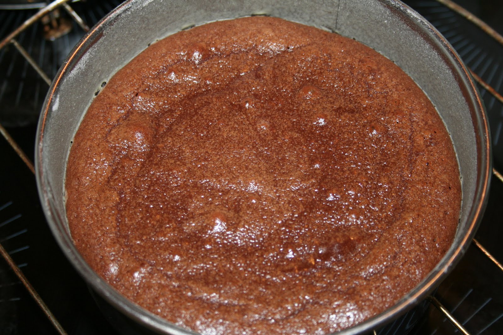 Mi-cuit géant au chocolat - 5 ingredients 15 minutes