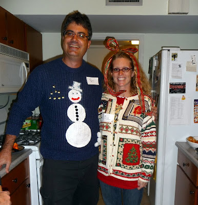 thrift store ugly christmas sweater