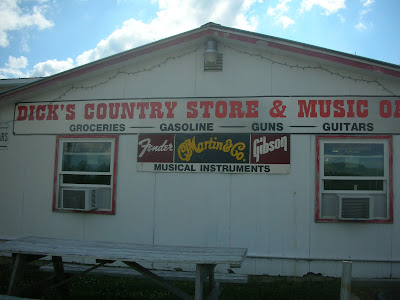 country store in America with guns for sale