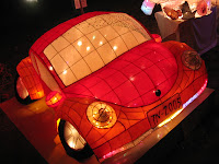 Taiwan Lantern Festival red car