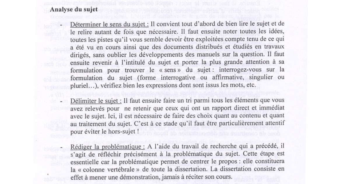 Dissertation droit du travail
