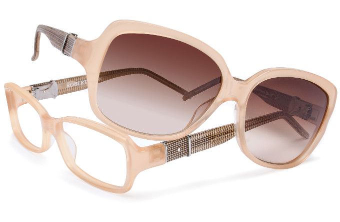 Robert Marc eyewear - RM250 and RM632, both in limited edition Raffia (explained below)