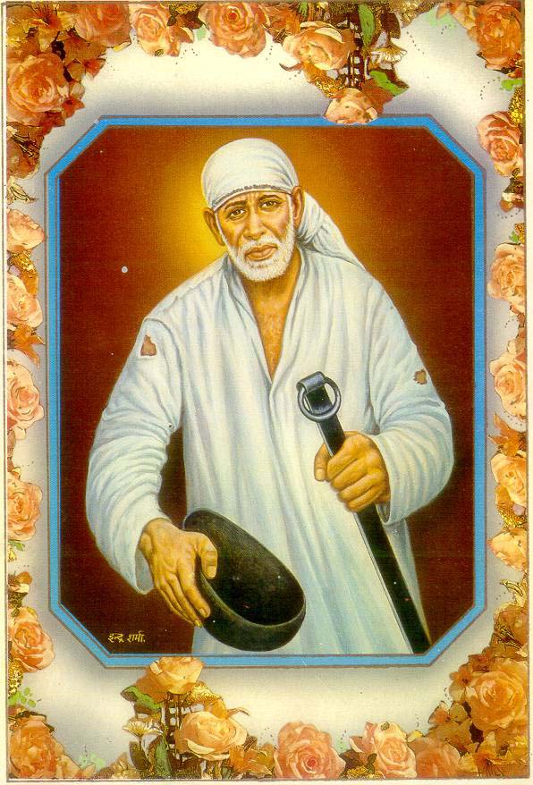 Sai Wallpaper Sai Baba E Greeting Card i Received today!