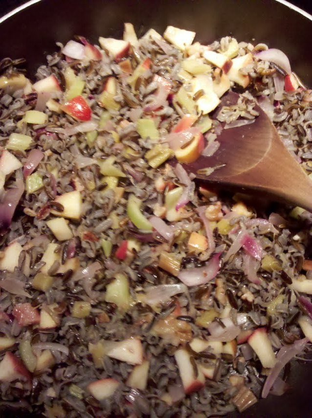 BikeWalkBakeBarb Autumn Wild Rice NotaRecipe