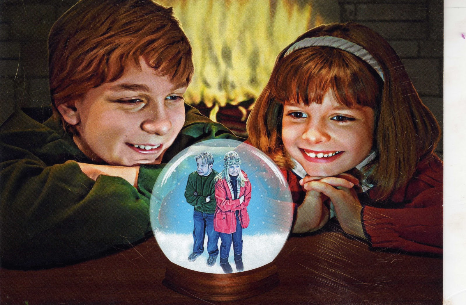 It takes two снежный шар