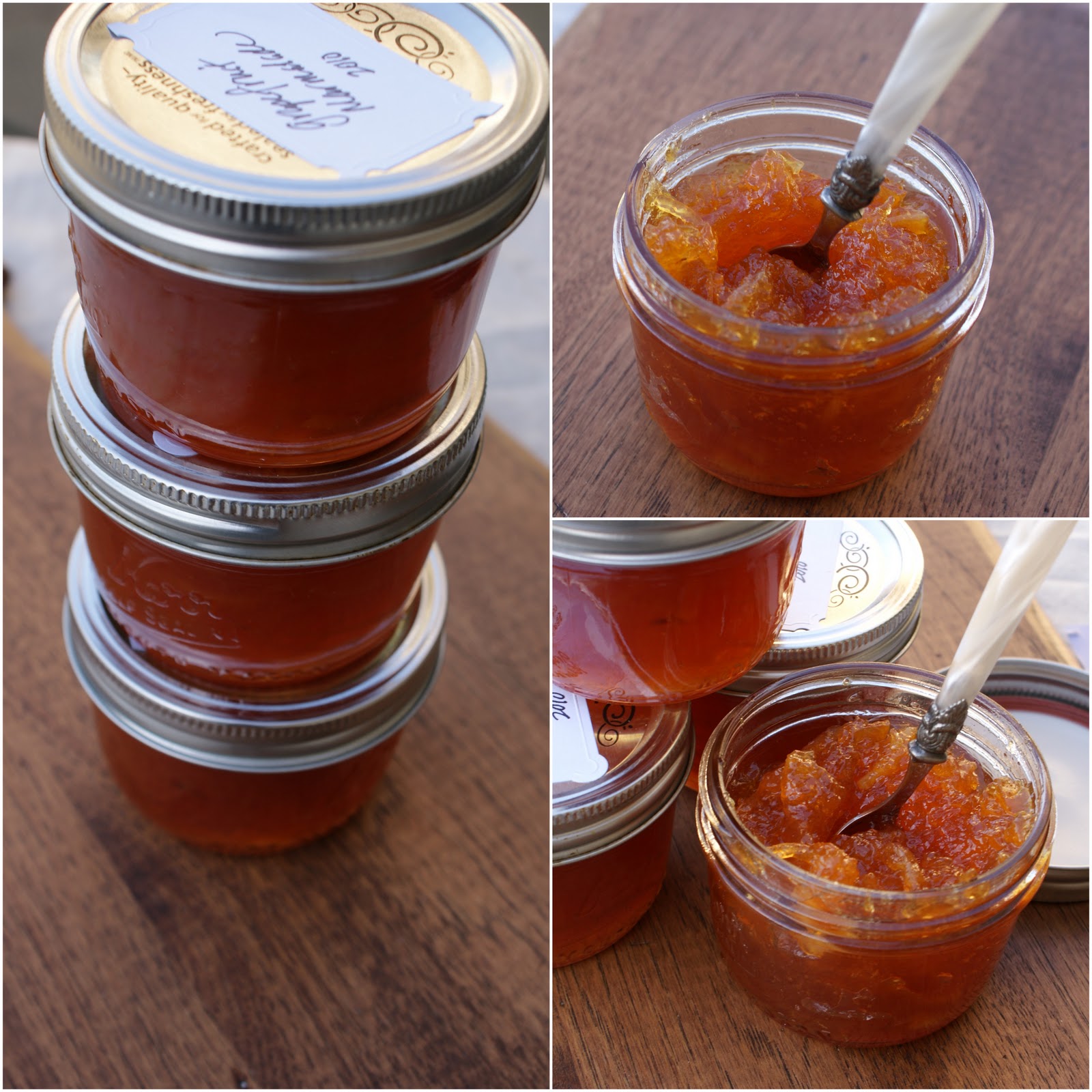 Authentic Suburban Gourmet Grapefruit Marmalade