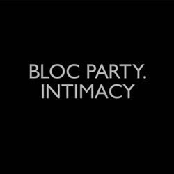 Bloc Party - Intimacy album covert art