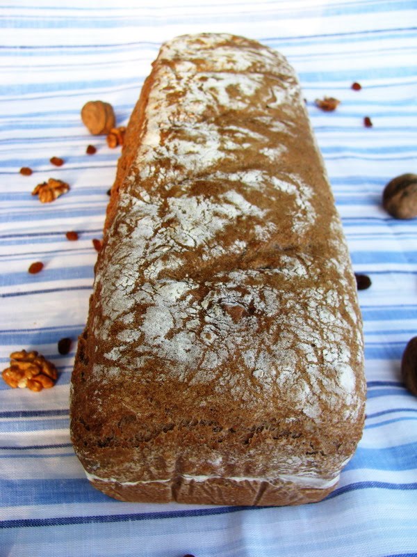 mushitza Whole Wheat Walnut Bread