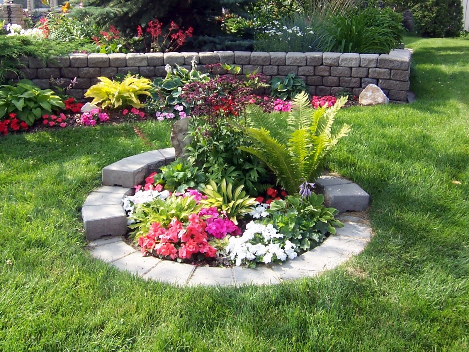 Backyard Garden Front Yards in Bloom