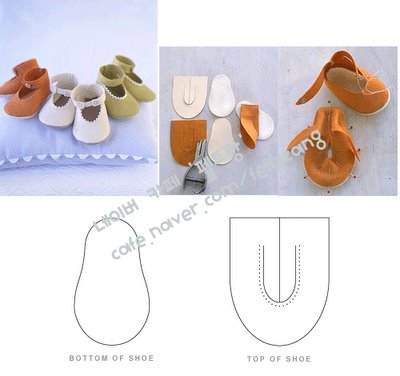 sapatinhos de tecido para customizar