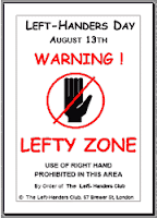 Left hander’s day