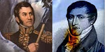 José de San Martín y Manuel Belgrano
