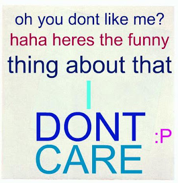 i dont caree!