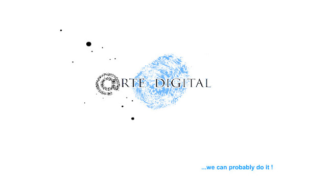 arte digital logo with slogan