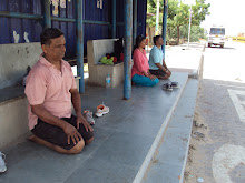 yoga by the roadside