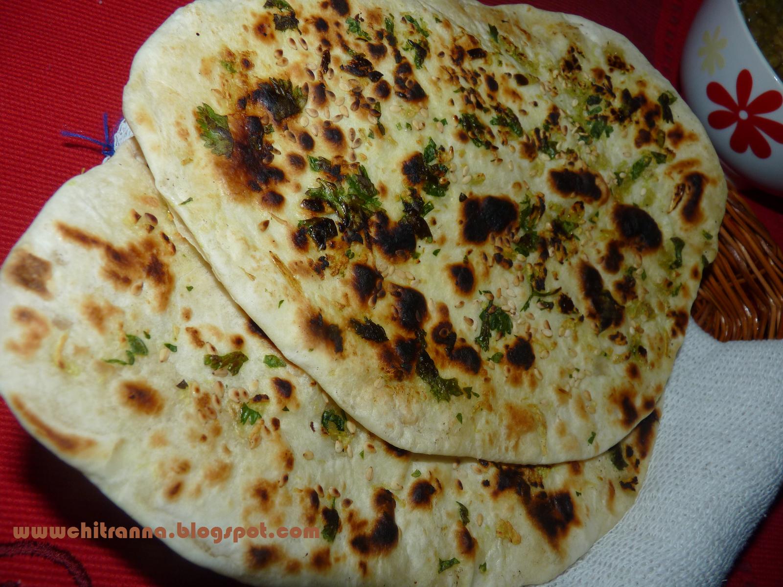 Chitranna Garlic Butter Naan