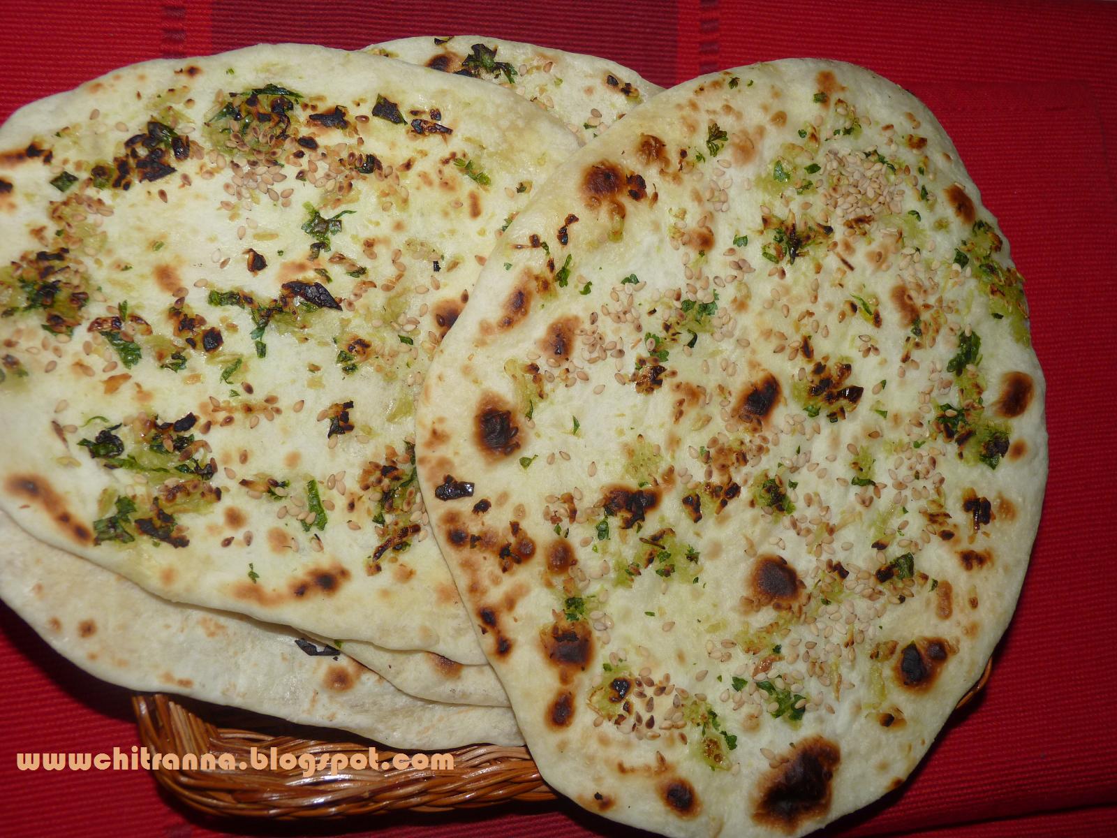 Chitranna Garlic Butter Naan