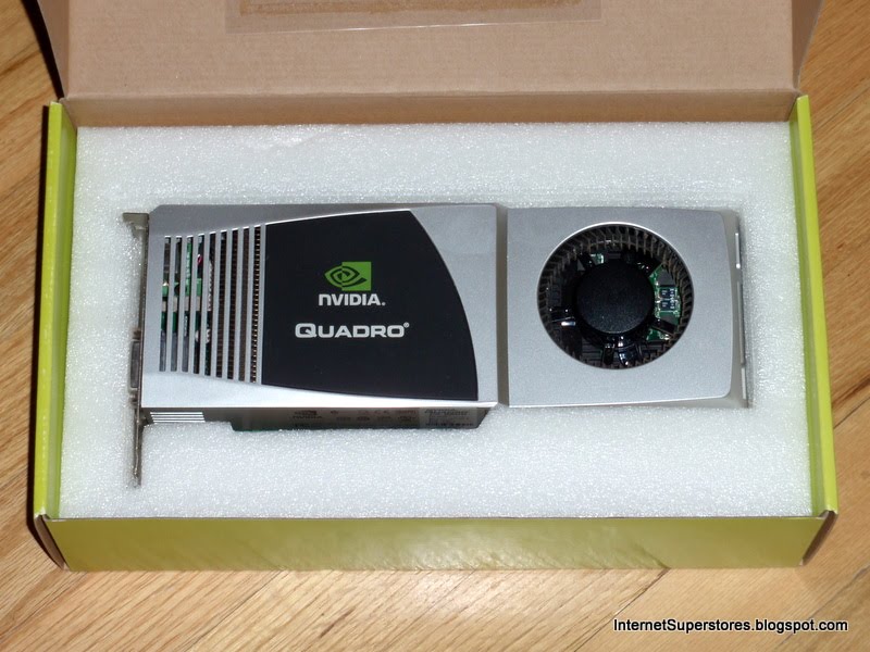 Internet Superstores: NVIDIA Quadro FX5800 4GB GDDR3 2x DVI SLI FX 5800
