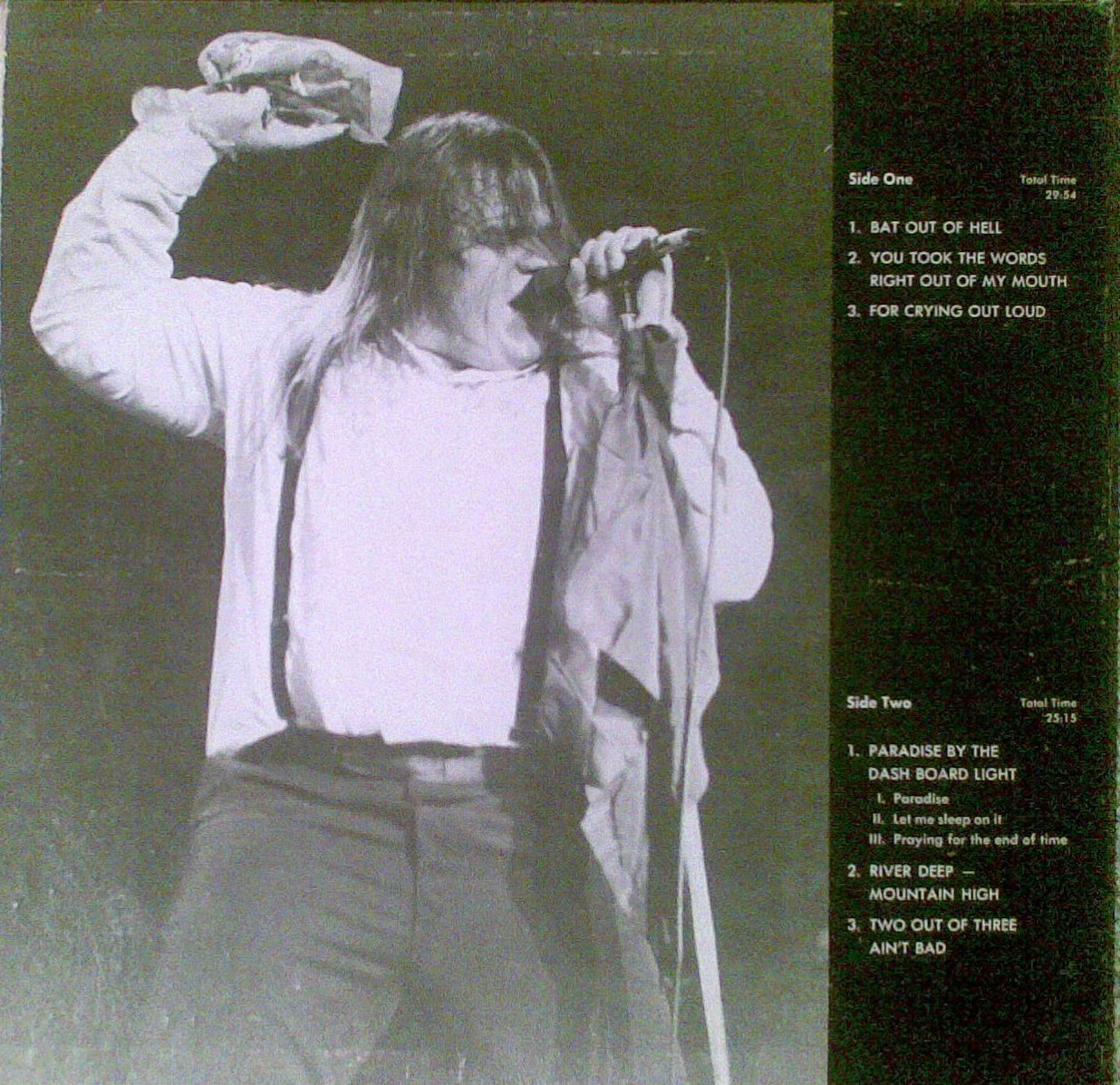 Meat Loaf Vinyl, Singles 7"/12" and other stuff Meat Loaf Live