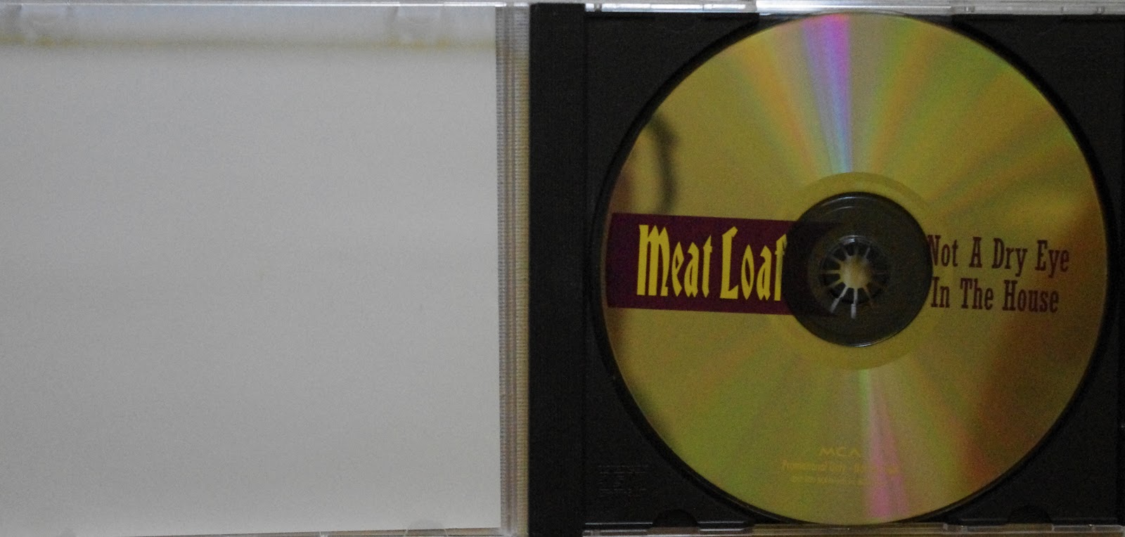 Meat Loaf Vinyl, Singles 7"/12" and other stuff Meat Loaf Not A