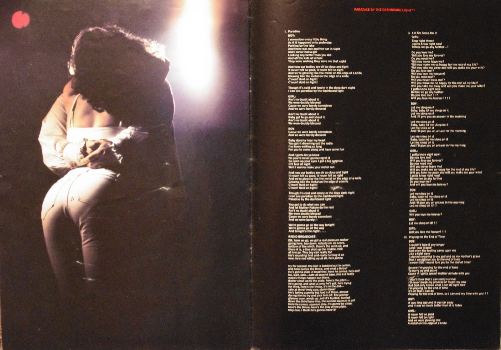 Meat Loaf Vinyl, Singles 7"/12" and other stuff Meat Loaf Tour