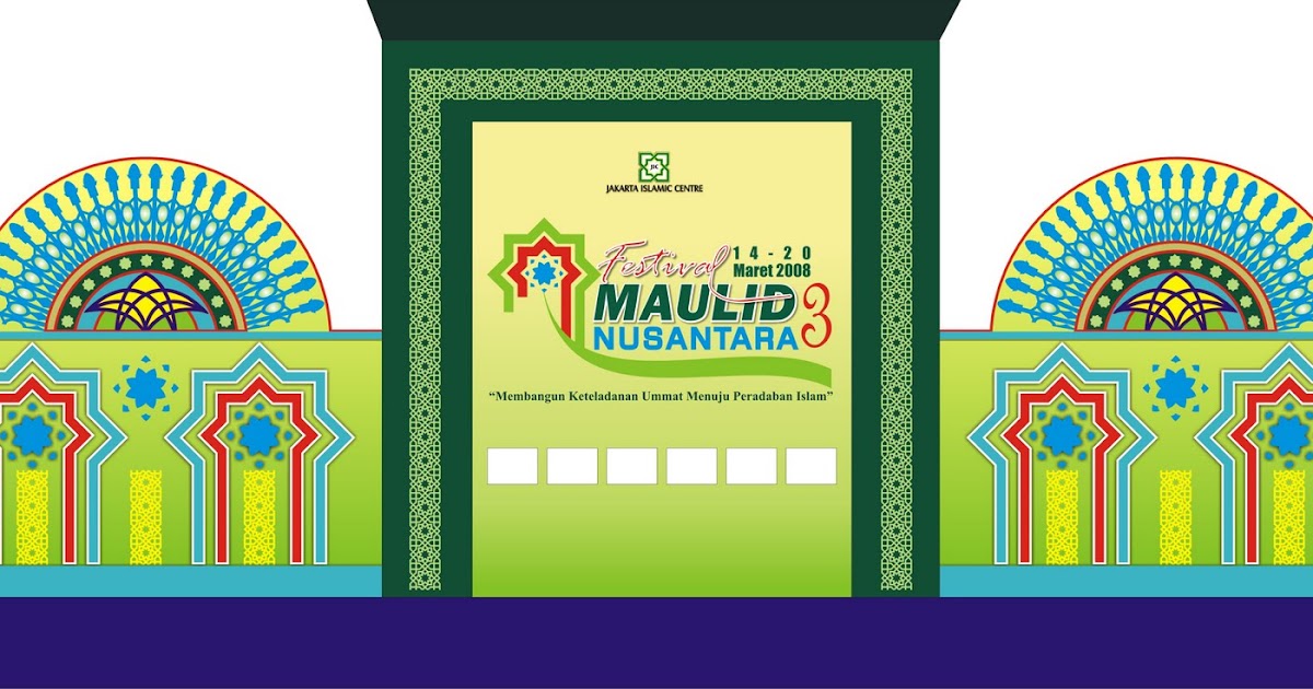 20 Ide Background Panggung Maulid 3d Gambar Keren