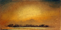 Atardecer tras la erupción de Krakatoa, de William Ashcroft.