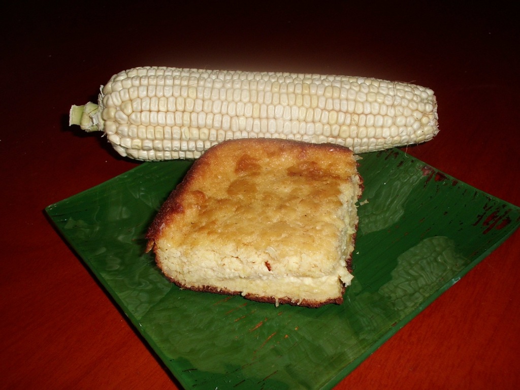 El Fogón de Leña Pan de elote.