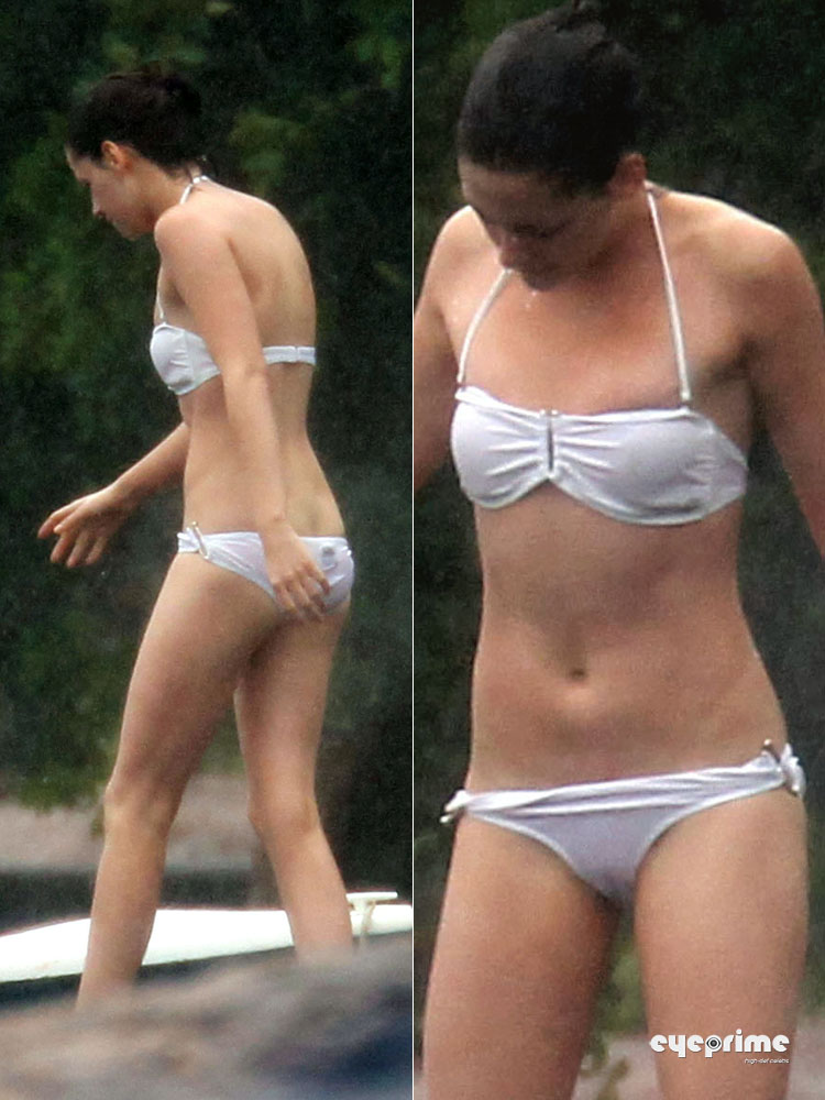 Kristen Stewart in a Bikini on