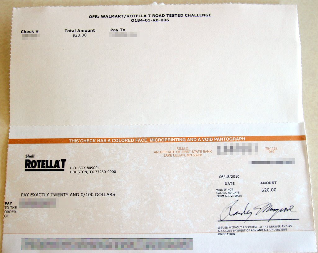 Rotella Gas Truck Rebate Forms