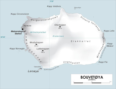 Ultima Thule: Bouvetøya: the most remote island on earth