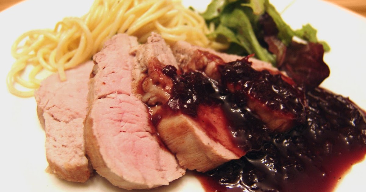 Mes recettes préférées pixel. Filets de porc au porto et à l'érable